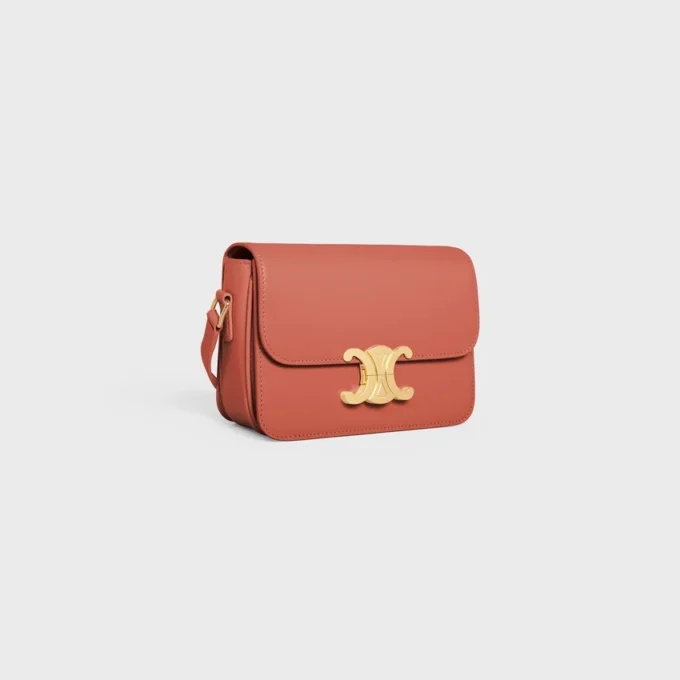 Bolso Teen Triomphe en piel de becerro brillante