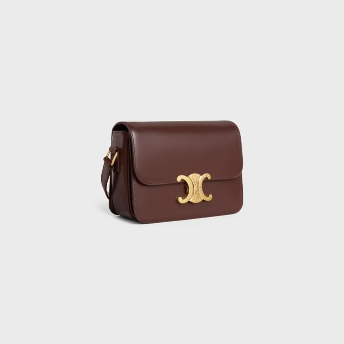 Bolso Teen Triomphe en piel de becerro brillante