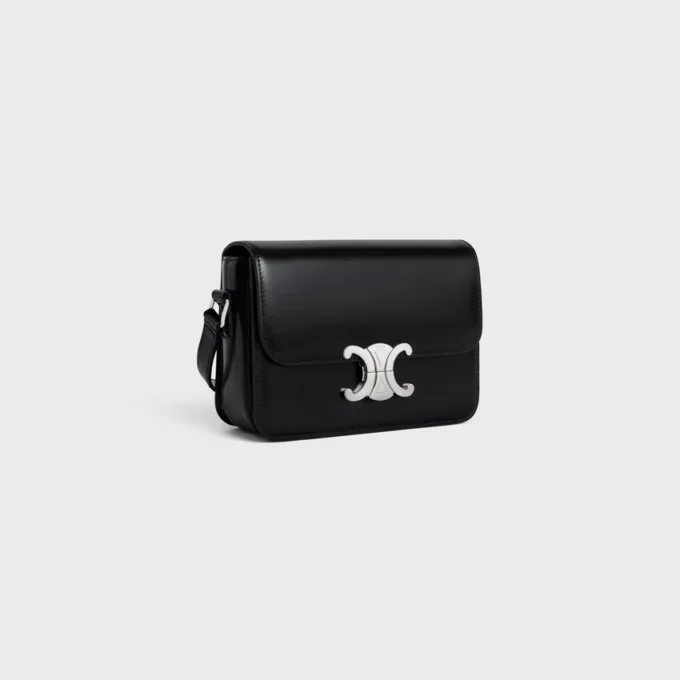 Bolso Teen Triomphe en piel de becerro brillante