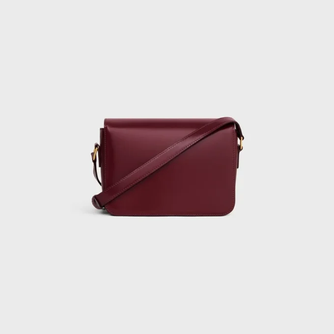 Bolso Teen Triomphe en piel de becerro brillante