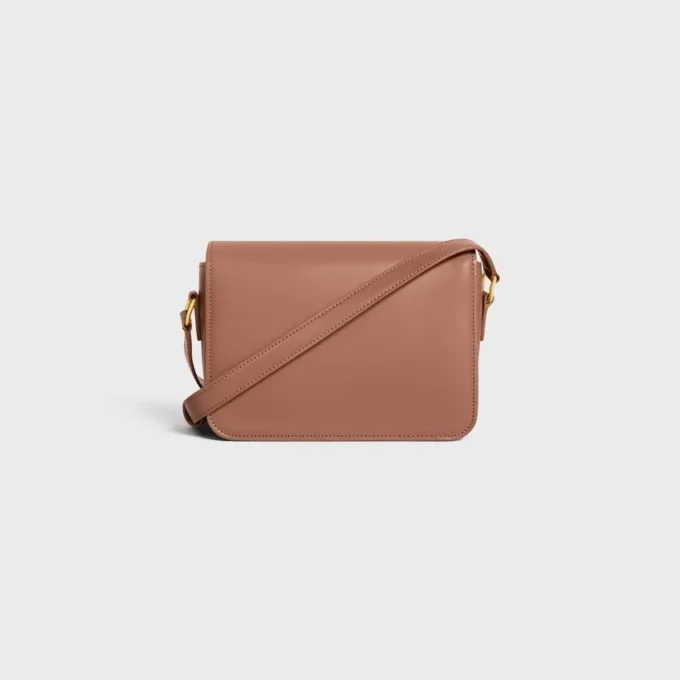 Bolso Teen Triomphe en piel de becerro brillante
