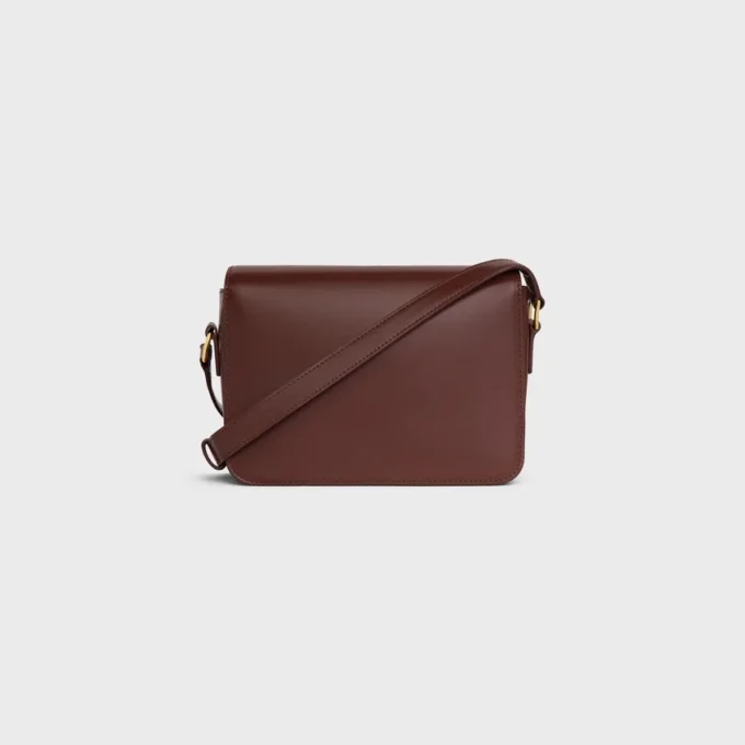 Bolso Teen Triomphe en piel de becerro brillante