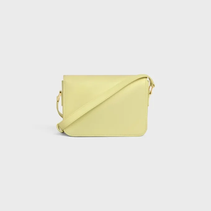 Bolso Teen Triomphe en piel de becerro brillante Bolso Teen Triomphe en piel de becerro brillante