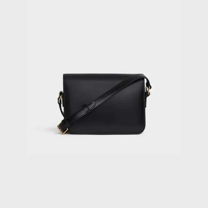 Bolso Teen Triomphe en piel de becerro brillante Bolso Teen Triomphe en piel de becerro brillante