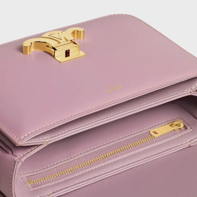 Bolso Teen Triomphe en piel de becerro brillante