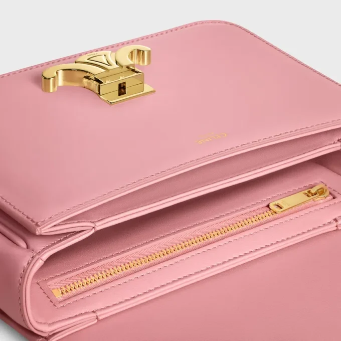Bolso Teen Triomphe en piel de becerro brillante
