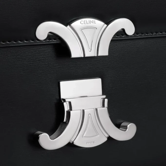 Bolso Teen Triomphe en piel de becerro brillante