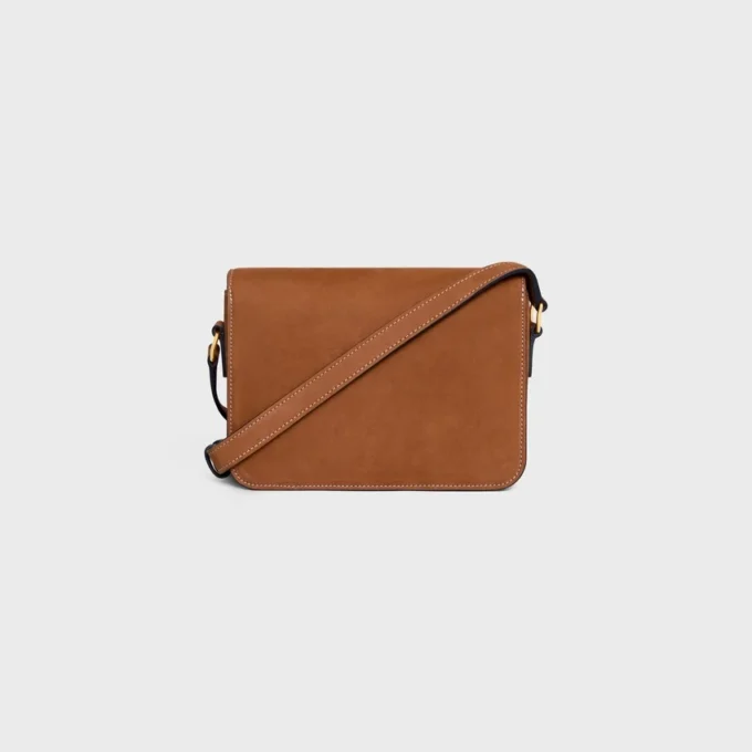Bolso Teen Triomphe en piel de becerro nobuck Bolso Teen Triomphe en piel de becerro nobuck