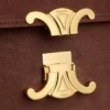 Bolso Teen Triomphe en piel de becerro nobuk granulada