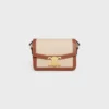 Bolso Teen Triomphe en tejido y piel de becerro Bolso Teen Triomphe en tejido y piel de becerro