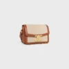 Bolso Teen Triomphe en tejido y piel de becerro Bolso Teen Triomphe en tejido y piel de becerro