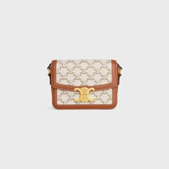 Bolso Teen Triomphe en Triomphe Canvas y piel de becerro