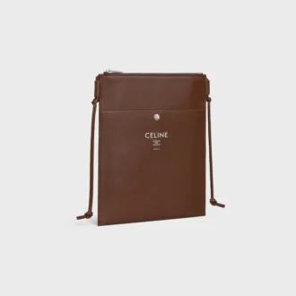 Bolso tipo bandolera Sharp en piel de cordero lisa