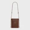 Bolso tipo bandolera Sharp en piel de cordero lisa Bolso tipo bandolera Sharp en piel de cordero lisa