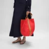 Bolso tipo cubo grande con tirantes en tejido Jacquard C Sulky Bolso tipo cubo grande con tirantes en tejido Jacquard C Sulky