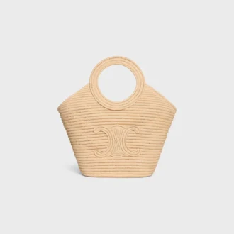 Bolso trenzado de rafia