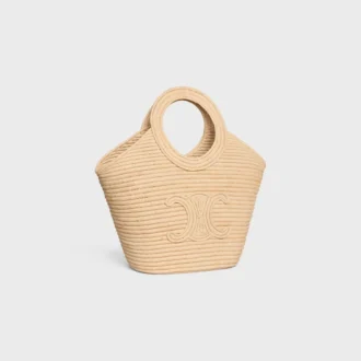 Bolso trenzado de rafia