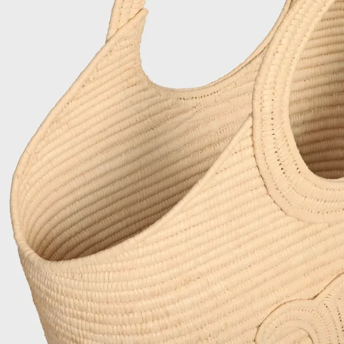 Bolso trenzado de rafia Bolso trenzado de rafia
