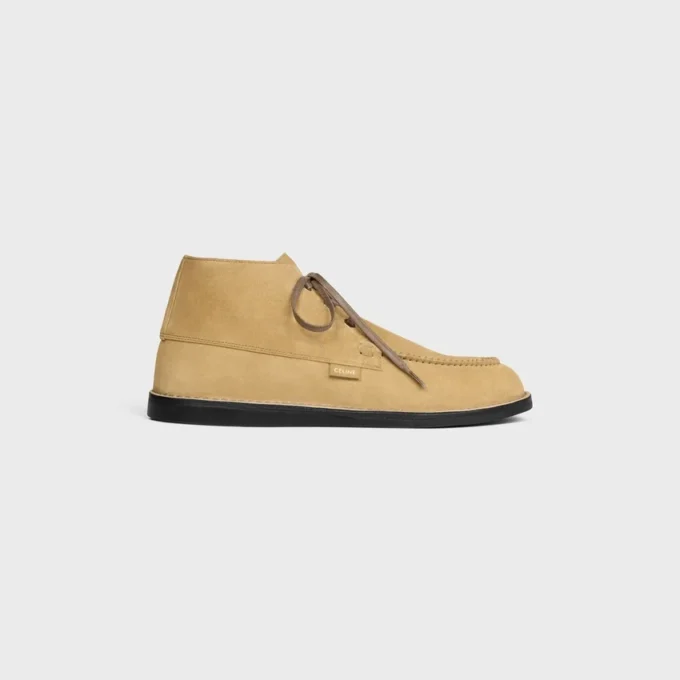 Bota chukka Sirocco en piel de becerro de gamuza