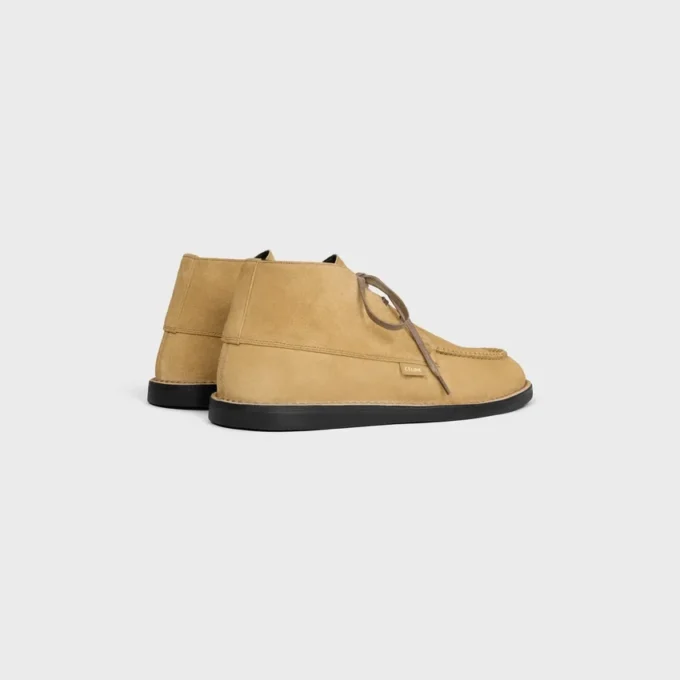 Bota chukka Sirocco en piel de becerro de gamuza