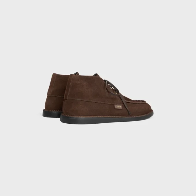 Bota chukka Sirocco en piel de becerro de gamuza