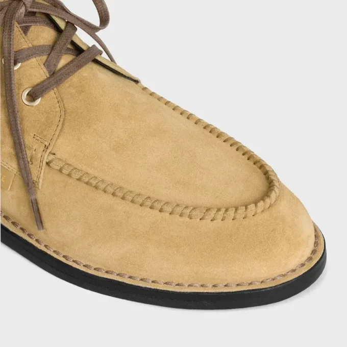 Bota chukka Sirocco en piel de becerro de gamuza