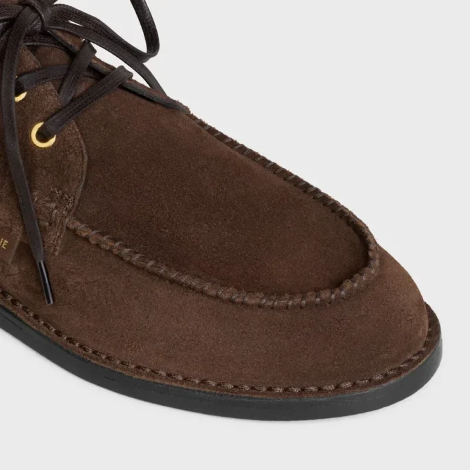 Bota chukka Sirocco en piel de becerro de gamuza