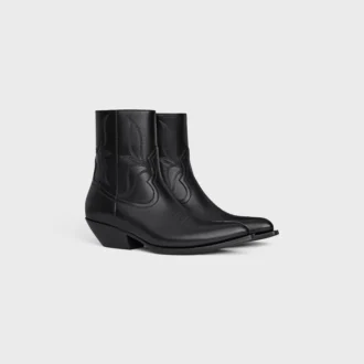 Bota Leon en piel de becerro brillante