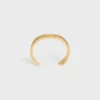 Brazalete pequeño CELINE Ribbon en latón con acabado dorado Brazalete pequeño CELINE Ribbon en latón con acabado dorado