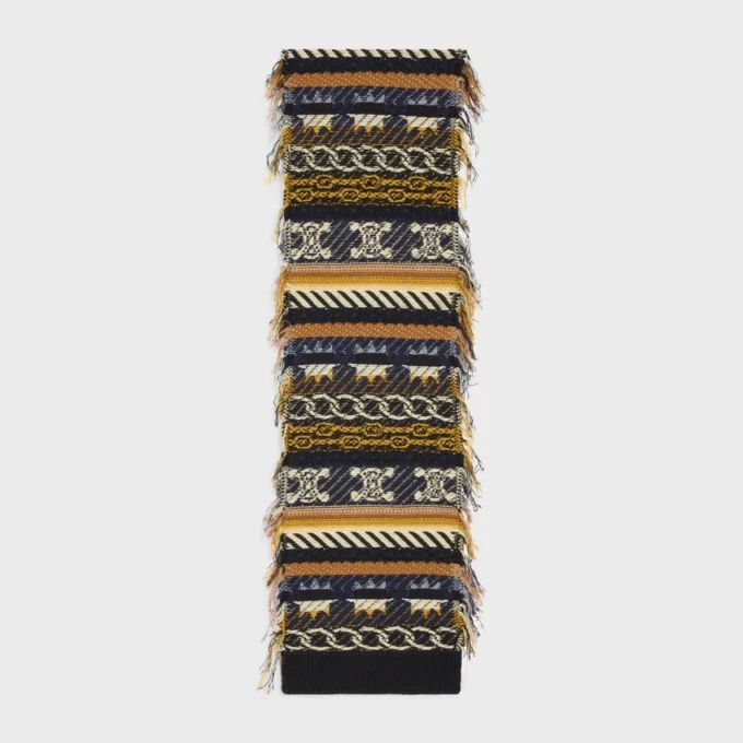 Bufanda de cachemira jacquard