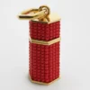 Caja con cuentas y latón con acabado dorado de CELINE Charms Caja con cuentas y latón con acabado dorado de CELINE Charms