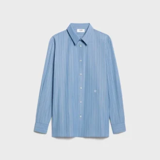 Camisa Classic de popelín de algodón a rayas