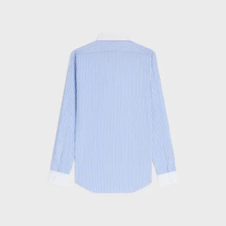Camisa Classic de popelín de algodón a rayas