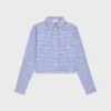 Camisa corta de algodón Vichy Camisa corta de algodón Vichy