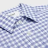Camisa corta de algodón Vichy Camisa corta de algodón Vichy