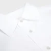 Camisa corta de popelín de algodón Camisa corta de popelín de algodón