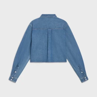 Camisa corta en denim Union Ocean Wash