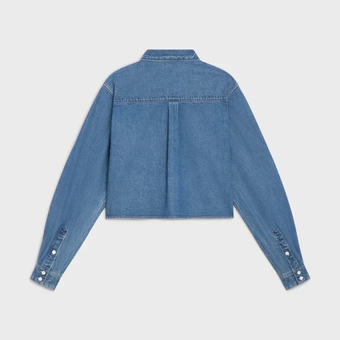 Camisa corta en denim Union Ocean Wash Camisa corta en denim Union Ocean Wash