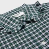 Camisa de algodón con estampado de tartán Camisa de algodón con estampado de tartán