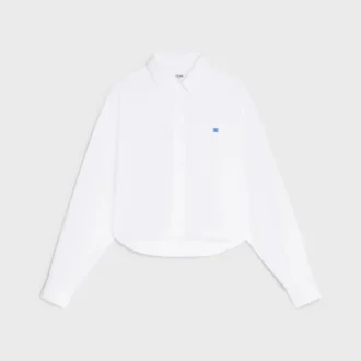 Camisa de denim de algodón