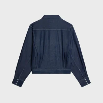 Camisa de denim de algodón