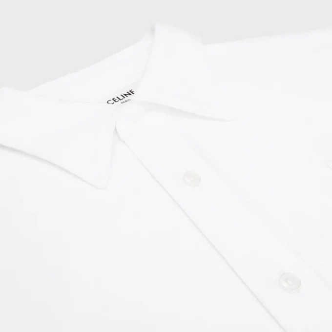 Camisa de denim de algodón Camisa de denim de algodón