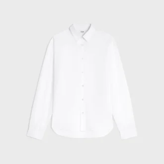Camisa de popelín de algodón