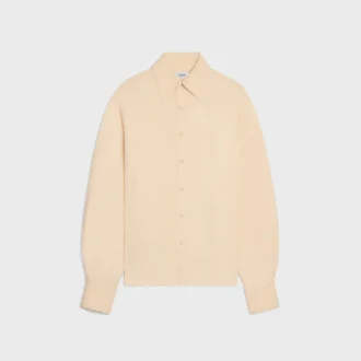 Camisa de viscosa y cadí de seda