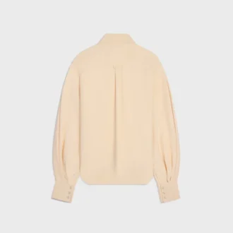 Camisa de viscosa y cadí de seda