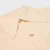 Camisa de viscosa y cadí de seda Camisa de viscosa y cadí de seda