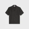 Camisa hawaiana de viscosa estampada Camisa hawaiana de viscosa estampada