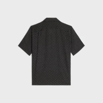 Camisa hawaiana de viscosa estampada