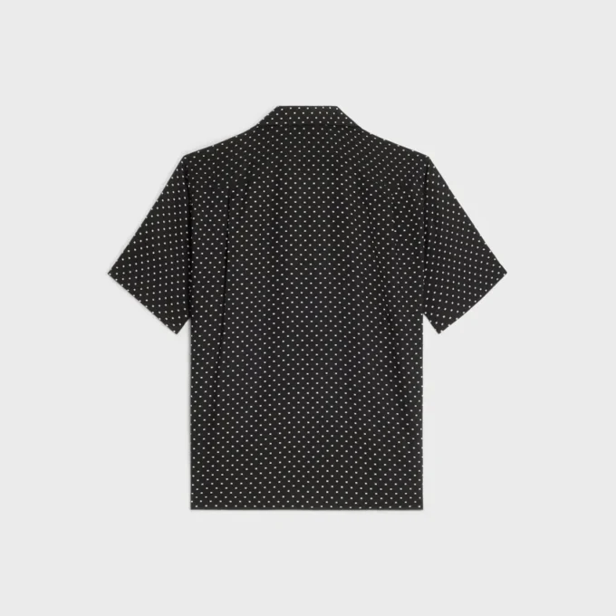 Camisa hawaiana de viscosa estampada Camisa hawaiana de viscosa estampada