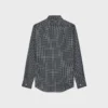 Camisa holgada de algodón a cuadros Camisa holgada de algodón a cuadros